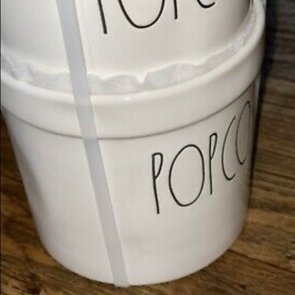Rae Dunn Kitchen New Rae Dunn Ceramic Popcorn Buckets Set Firm